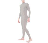 Generisch 2025 Costume Halloween Cosplay Full Body Suit for an Immersive Trick or Experience 2025 (Grey M)