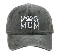 Generisch 2025 Dog Mom Baseball Cap Embroidered Washed Adjustable Outdoor Sun Hat for Women Plus Products Mens Cap, Army Green, One Size