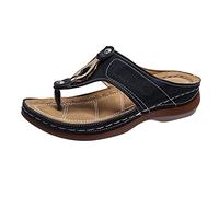 Generisch 2025 Fashion Outdoor Sandals Breathable Casual Leisure Shoes Thin Sandals for Women Shoes Care Professions Women Waterproof, black, 5 UK