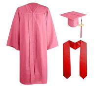 Generisch 2025 Graduation Dress Hat for Adults 2024 Year Charm Unisex Pattern Jumpsuit (54)