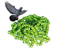 Generisch 2025 Leg Rings, Bird Leg Rings, 50 Insurance Accessories for Rings Bird Legs in Bright Colours, PE Accessories