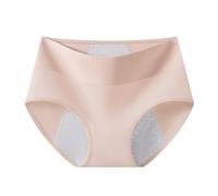 Generisch 2025 Menstrual Pants for Women, 4-Layer Leak-Proof Menstrual Panties, Menstrual Bi Panties, Black Lightweight Socks Underwear Organiser, Light pink, XL