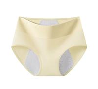 Generisch 2025- Menstrual Pants for Women, 4-Layer Leak-Proof Menstrual Panties, Menstrual Bi Panties, Black Lightweight for Underwear, Men's Briefs 10, yellow, M