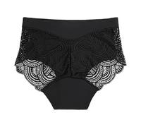 Generisch 2025 Menstrual Pants for Women, 4-Layer Leak-Proof Menstrual Panties, Menstrual Bi Panties, Black Lightweight Men's Underwear Transparent, black, XXL