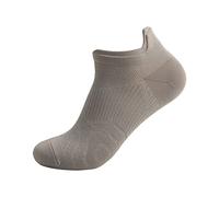 Generisch 2025 - Outdoor Sports Socks for Men Women, Fitness Running Socks, Thin Socks, Flat Cut, Breathable Summer Socks, Quick-Drying Boat Socks, Socks, Women, EU 39-42, gray, One Size