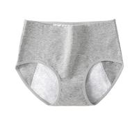 Generisch -2025 Plain Women's Menstrual Pants for Daily Use Men's Underwear Transparent, gray, XL