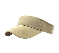 Generisch 2025 Protection for Women Sports Adjustable Visor Hat Sun Beach Visor Children's Caps Boys 1 Year, khaki, One Size