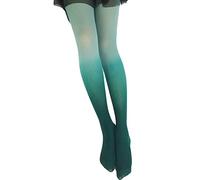 Generisch 2025 Tights Change Gradient Gradient Stockings Socks Christmas Women Glitter, Green, One Size