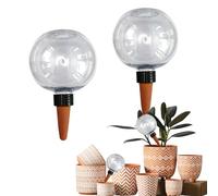 Generisch 2025 Watering Balls, Automatic Plant Watering for Room, Balcony and Garden, Transparent Water Bulbs with Drip System, Ideal for Holidays and Everyday Use (500 ml) (Pack of 2)