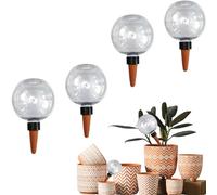 Generisch 2025 Watering Balls, Automatic Plant Watering for Room, Balcony and Garden, Transparent Water Bulbs with Drip System, Ideal for Holidays and Everyday Use (500 ml) (Pack of 4)