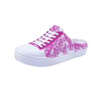 Generisch 2025 Women's Summer Sandals Beach Shoes Slippers Butterfly Print, pink, 5 UK