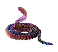 Generisch 2026 3D Print Animal Crystal Joint Model Flexible Desk Toy for Decoration Stress Management (H, One Size)