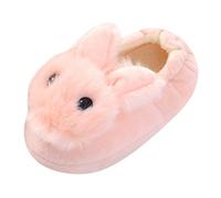 Generisch 2026 Baby Comic Slippers Warm Toddler Soft Anchored Shoes for Cartoon Infant Shoes, pink, 8.5 UK Child