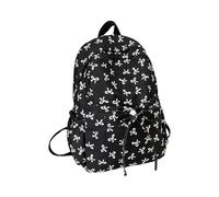 Generisch 2026 Backpack Bow Backpack, Cute Preppy Backpack for Teen Girls Back to School, Girlish Aesthetic, Daypack, College Bookbag, Small Makeup Bag, black, standard size, Traditional Backpacks