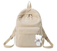 Generisch 2026 Backpack Casual Shoulder Cord Backpack Student Fashion Bag Women's Bag Youth Simple Fashion Shoulder Bag, brown, standard size, Travel Backpacks