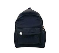 Generisch 2026 Backpack Men Women Adult Fashion Plain Nylon Chain Adjustable Buckle Student Backpack, black, standard size, Sling Backpacks