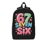 Generisch 2026 Backpack Stylish Unisex Backpack with Print for Children Teenagers Breathable with Side Pockets Lightweight Durable Ideal for School, Leisure, Outdoor Activities, darkblue, standard