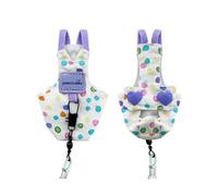 Generisch 2026 Bird Harness with Lead for Small to Large Birds, Adjustable Clothing for Flight Walks Outdoors (A, 8.5 x 5 cm)