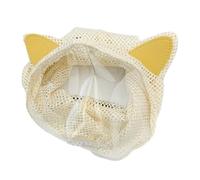 Generisch 2026 Breathable Cat Head Blanket Mesh Fabric with Adjustable Strap, Ideal for Scratching Cat Ears (A, One Size)