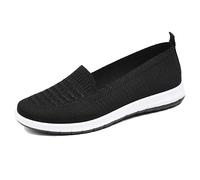 Generisch 2026 Breathable Mesh Clogs Low Summer Slip On Shoes for Mothers, black, 5 UK