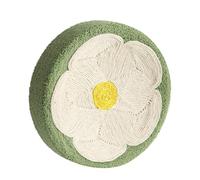 Generisch 2026 Cardboard Cat Scratching Board, 2-in-1 Cat Scratching Board, Bowl, Cute, Round Scratching Board for Sleeping Kittens (Green, 39 x 9.5 cm)