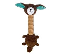 Generisch 2026 Cat Toy, Durable Chew for Teething Age Dogs to Entertainment with Sounds - Ideal for Corgi Puppies Large Dog Breeds (Brown, 51)