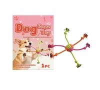 Generisch 2026 Cat Toy Durable Knotted Rope for Interactive Chewing Game, Tug of War Training for Aggressive Chewers. (11 cm)