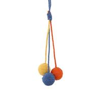 Generisch 2026 Cat Toy Hanging Cat Rope, Interactive Chew Rope Sisal for Scratching or Stroking Indoor (C, 25 cm)