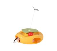 Generisch 2026 Cat Toy Interactive Cat with Fluttering Movements & Portable Teaser for Indoor Cats & (B, A)
