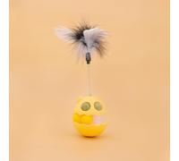 Generisch 2026 Cat Toy Interactive Cat with Roll Action Teaser - Keep Your Cat Happy (B, A)