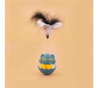 Generisch 2026 Cat Toy Interactive Cat with Roll Action Teaser - Keep Your Cat Happy (C, A)