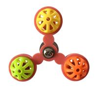 Generisch 2026 Cat Toy Rotating Parrot Cage with Windmill in Colourful, Interactive Designs for Movement Against Boredom (6 Designs) (F, 11 x 9.5 x 4 cm)