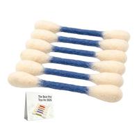 Generisch 2026 Cat with 6 Chew Sticks for Boredom Indoors, Teething Rings, Large Interactive for Cat Lovers (Blue, A)