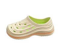 Generisch 2026 Chef's Shoes, Non-Slip Clogs, Work Shoes, Breathable, Soft Sole, Do Not Tire. Wear Beach Sandals for Driving on the Slippers, Fur Slippers Men 46, White, 9 UK