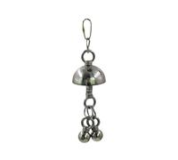 Generisch 2026 Chew Toy 304 Stainless Steel with Hanger, Ideal for Large African Greys, Parakeets Lovebirds (B, One Size)