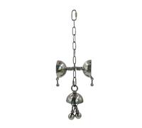 Generisch 2026 Chew Toy 304 Stainless Steel with Hanging Bracket, Ideal for Large African Greys, Parakeets Lovebirds (A, One Size)