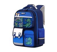 Generisch 2026 Children's Backpack for School Durable Fabric with Dinosaur Print Large Capacity Water Backpack for Bags (Sky Blue, One Size)