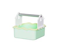 Generisch 2026 Cleaning Made! The Parrot Waste Station with Unique Design Helps You Collect Bird Droppings Quickly So Time Effort in the Care of Your Birds (Mint Green, 22.3 cm)