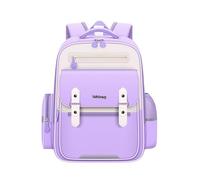 Generisch 2026 Cloud School Backpack Glow in the Dark for Class 1-6 Spine Gentle Lightweight Shoulder Backpack 5-17 Years Daily Use (Purple, M)
