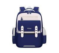 Generisch 2026 Cloud School Backpack Glow in the Dark for Class 1-6 Spine Gentle Lightweight Shoulder Backpack 5-17 Years Daily Use (Blue, M)