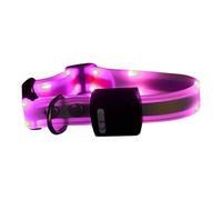 Generisch 2026 Colourful LED Light Collar Lead for Pets, Border Dog Outdoor Traction Collar, Four Colours to Choose From (67 cm)
