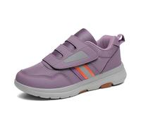 Generisch 2026 Comfortable, Wide Hiking Shoes and Lightweight, Non-Slip Casual Shoes with Arch Support for Seniors, Light purple, 6 UK