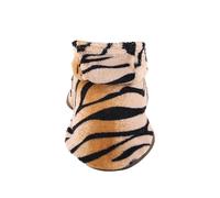 Generisch 2026 Cozy Flannel Tiger with Buttons for Winter - Put your dog into a cuddly tiger with stylish comfort! (C, 23cm)