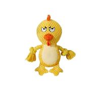 Generisch 2026 Cute Interactive Squeaky Sound with a Soft Crumpled Paper Filled Chew Toy (Yellow, One Size)