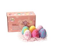 Generisch 2026 Dinosaur Egg Bath Fun with Surprise Effect, Natural Sea Colour Changing for Thematic Bath Rituals (White, 20.5 x 13.7 x 8.5 cm)