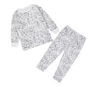 Generisch 2026 DIY Hand-Painted Set Colouring for Playing Wear (White, 8T/8-9Y)
