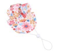 Generisch 2026 Dog Baseball Cap, Dog Sun Hats with Ear Holes for Small Medium Dogs, Outdoor Visor Hat with Adjustable Drawstring for Dogs, Girls Boys, All Seasons (E, L)