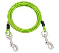 Generisch 2026 Dog Lead, 8 m Long with Rotating Clips and Chains for Outdoor, Yard, Camping, 1 Piece (Green, 32 x 26 cm)