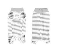 Generisch 2026 Dog Recovery Suit with Pee Hole for Small Medium Dogs Cats Protective Alternative to E-Collar Comfortable Pet Body (White, XS)