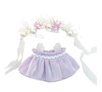 Generisch 2026 Doll Clothes Set, Fashionable Outfits for the 17 cm Cute Animal Cosplay Costume with Exquisite Collector Series Accessories, No Doll (Purple, 17 cm)